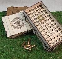 Image 1 of Custom Wooden Ammo Box – Durable Military-Style Storage Crate