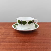 Image 1 of Gustavsberg Berså Coffee Cup with Saucer