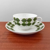 Image 1 of Gustavsberg Berså Large Breakfast Cup with Saucer