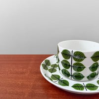 Image 2 of Gustavsberg Berså Tea Cup with Saucer