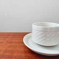 Image 2 of Quistgaard Cordial Palet Off-White Tea Cup with Saucer
