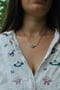 Image of Opal Paperclip Kette