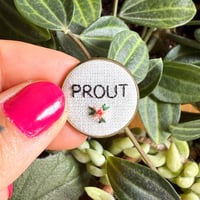 Broche prout #1