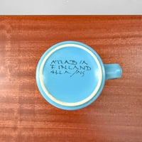 Image 3 of Arabia Finland Hilkka-Liisa Ahola Large Blue Mug