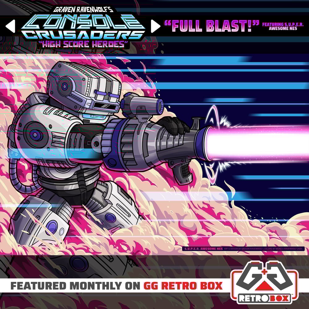FULL BLAST - S.U.P.E.R. Awesome NES - Print