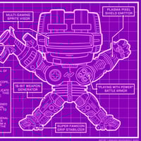 Image 4 of S.U.P.E.R. Awesome NES - Print