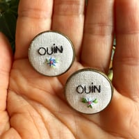 Image 2 of Paire de broches "ouin ouin" #2