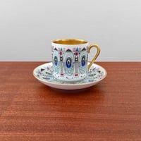 Image 1 of Arabia Finland Eira Espresso Cup with Saucer