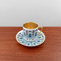 Image 2 of Arabia Finland Eira Espresso Cup with Saucer