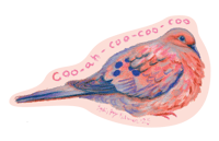 Image 2 of Mourning Dove Sticker