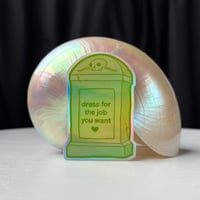 Image 4 of the full graveyard (4-tombstone sticker pack)