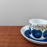 Image 2 of Rörstrand Viktoria Coffee Cup with Saucer