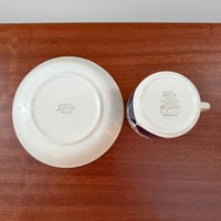 Image 4 of Rörstrand Viktoria Coffee Cup with Saucer