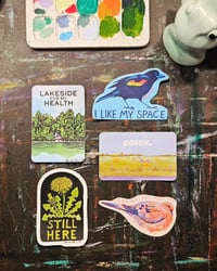 Image 3 of Red-Winged Blackbird Sticker