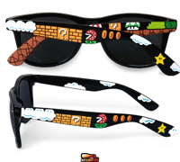Image 1 of Custom Mario glasses/sunglasses by Ketchupize