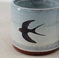 Image 2 of Blue Swallow Mug