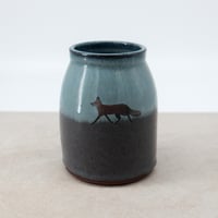Image 1 of Fox Vase