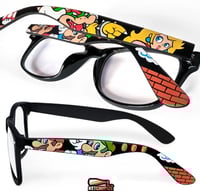 Image 1 of Custom Super Mario sunglasses/glasses by Ketchupize