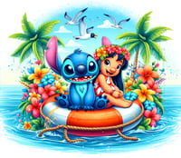 Image 1 of Stitch Floating away