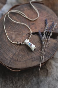 Image 5 of Collana Falange di Capriolo -Kyanite-