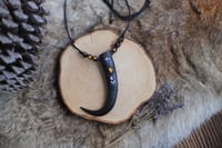 Image 1 of Collana Punta di Corno -camoscio-