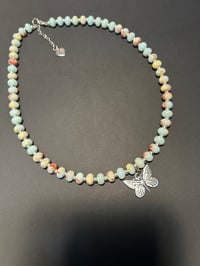 Image 6 of Sea Blue Necklace and Bracelet Set
