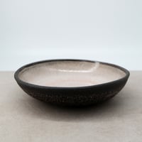 Image 4 of Black Ceramic Robin Pasta Bowl