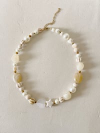 Image 1 of Collier ELIOS beige 