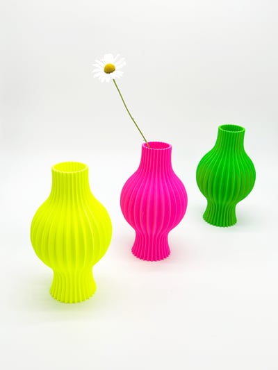 Image of NEW Edition Grande Ourse / BETINA Vase impression 3D "FLUO"