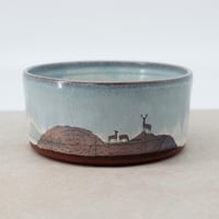Image 3 of Deer on Hill Cereal Bowl