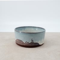 Image 1 of Deer on Hill Cereal Bowl
