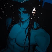 Image 4 of Nivan Merman PRINT with SILVER FOIL