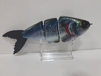 Image 2 of JC Glides V-Notch Green Back Gizzard Swimbait 