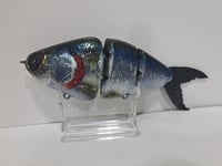 Image 3 of JC Glides V-Notch Green Back Gizzard Swimbait 