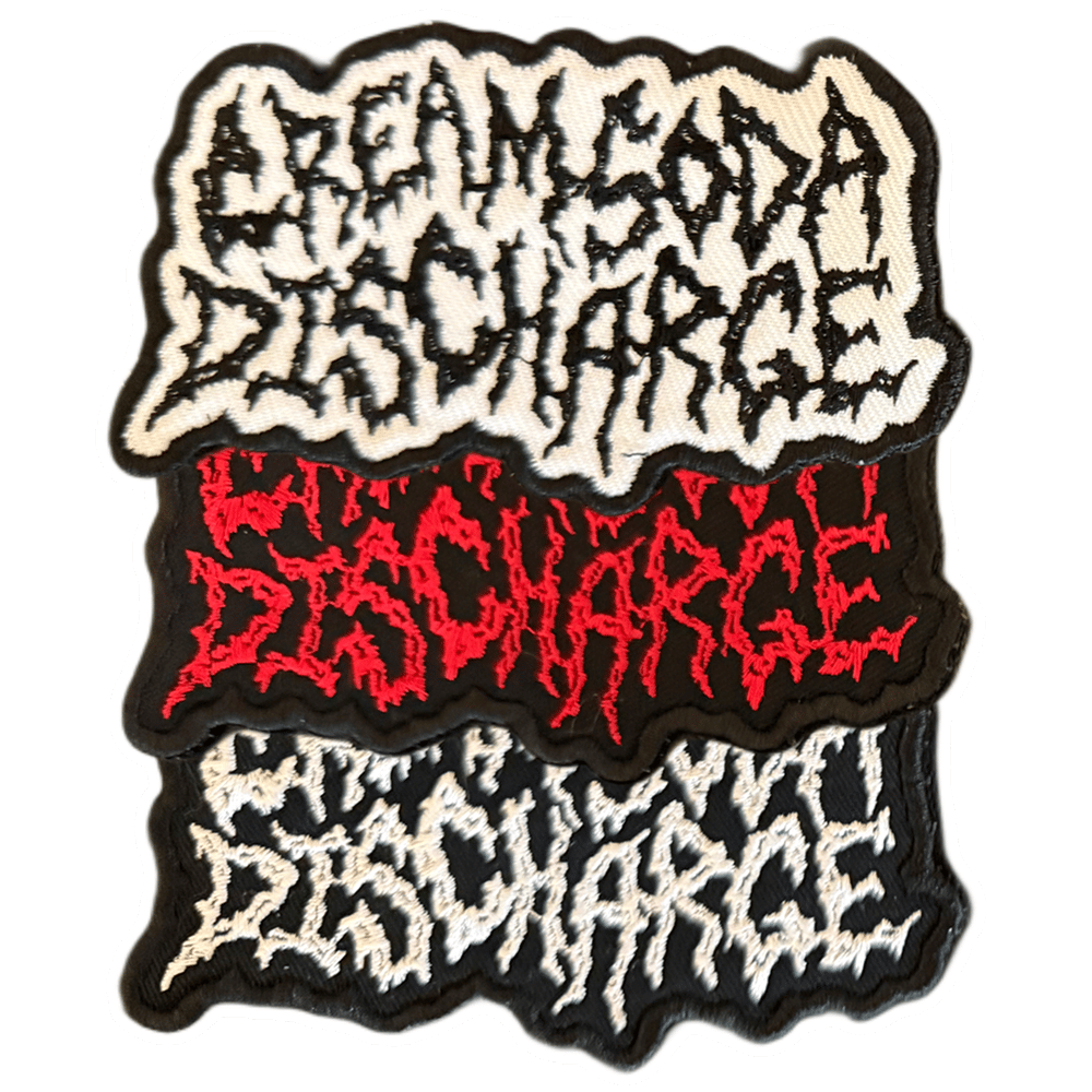 Image of Official Cream Soda Discharge Logo Patches