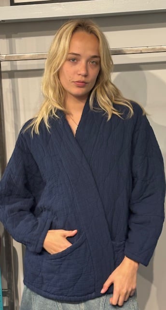 Image of Quilted Cotton Jackets- 5 Colors!
