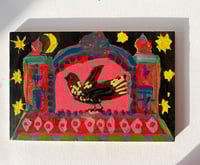 Image 1 of miniature work on wooden board 