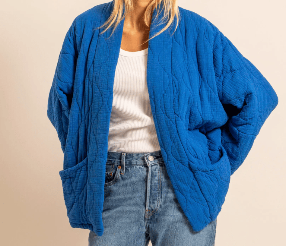Image of Quilted Cotton Jackets- 5 Colors!