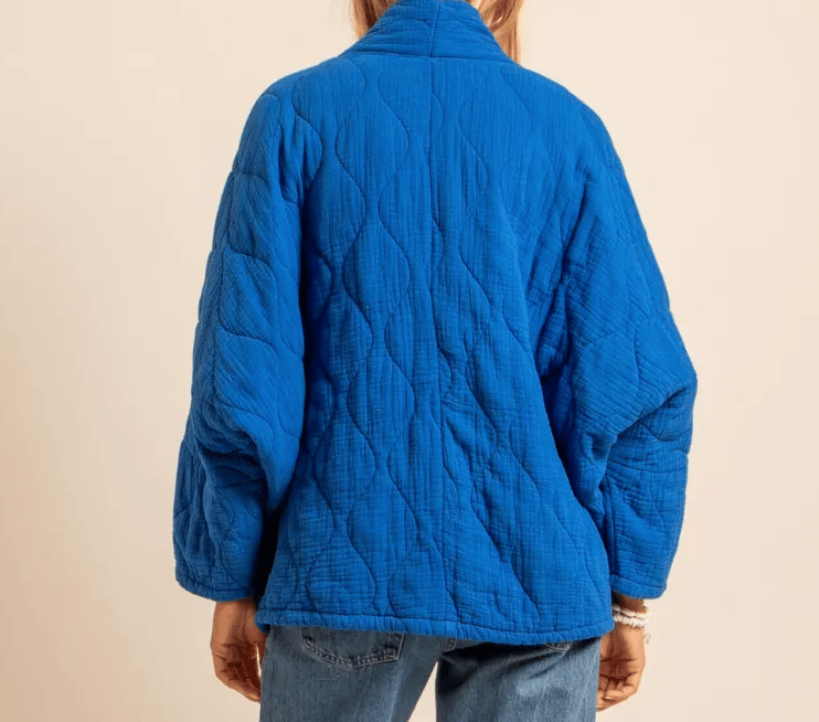 Image of Quilted Cotton Jackets- 5 Colors!