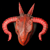 Image 6 of Dungeon Meshi Red Dragon Wall Mount • Made to Order