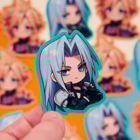 Image 3 of Sticker - Sephiroth and Cloud (S07)