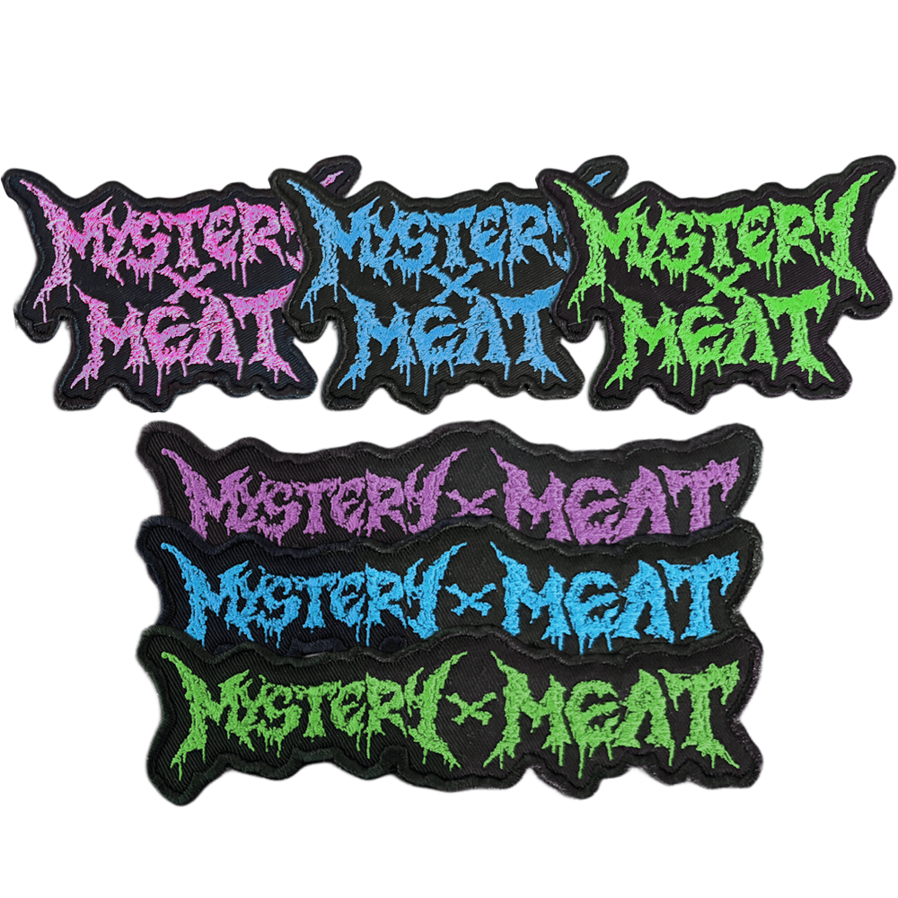 Image of Official Mystery X Meat Logo Patches