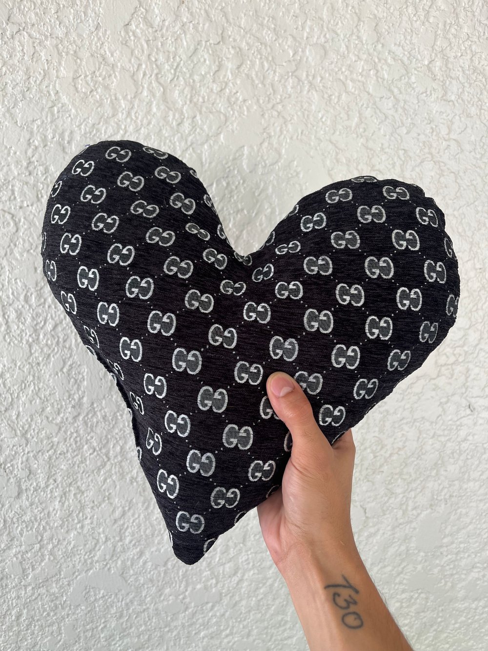 Luxury GG Monogram Heart