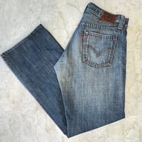 Image 1 of Men's Levi's 527 Jeans, , Vintage 2006,  low rise , boot cut, med wash , 31 / 30 