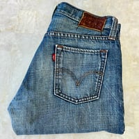 Image 4 of Men's Levi's 527 Jeans, , Vintage 2006,  low rise , boot cut, med wash , 31 / 30 