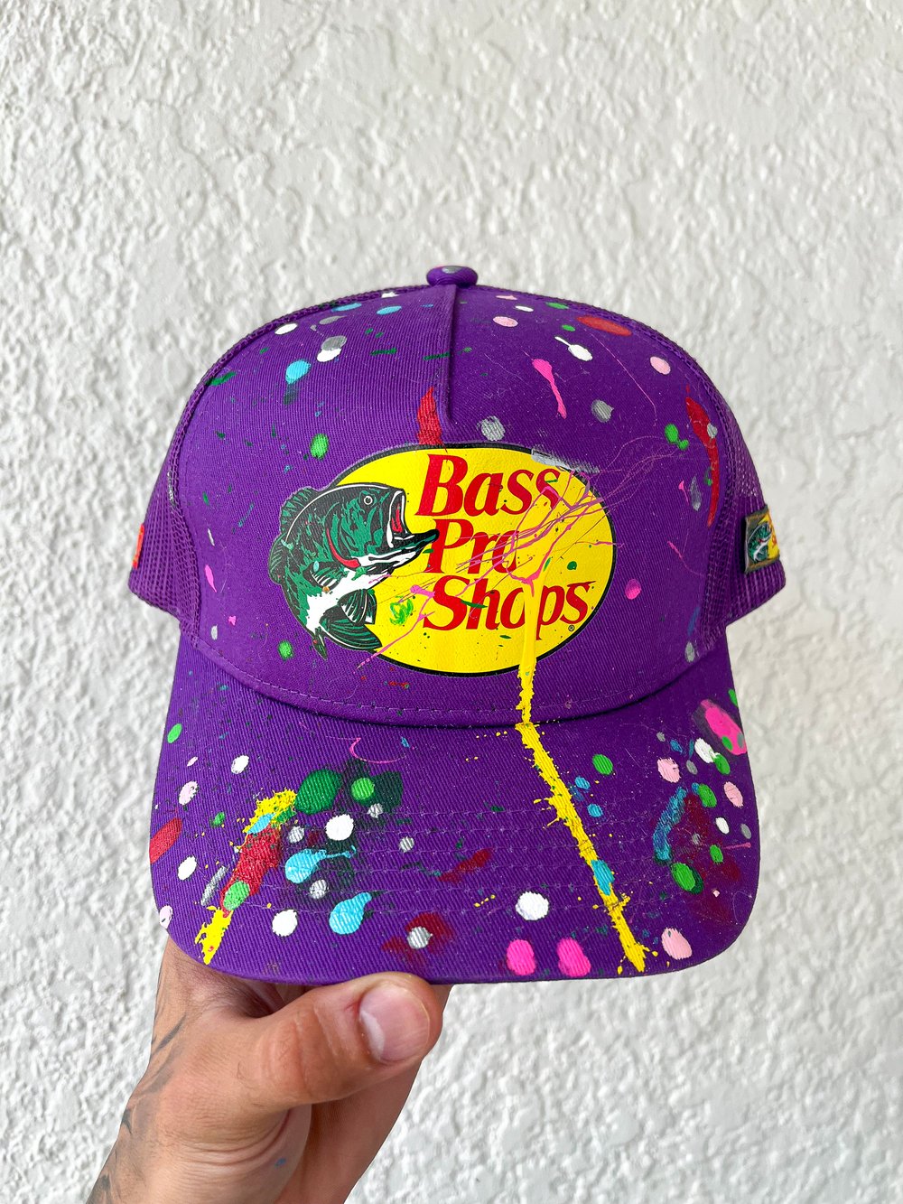 SPLATTERED SIGNATURE PRO HAT (GRAPE)
