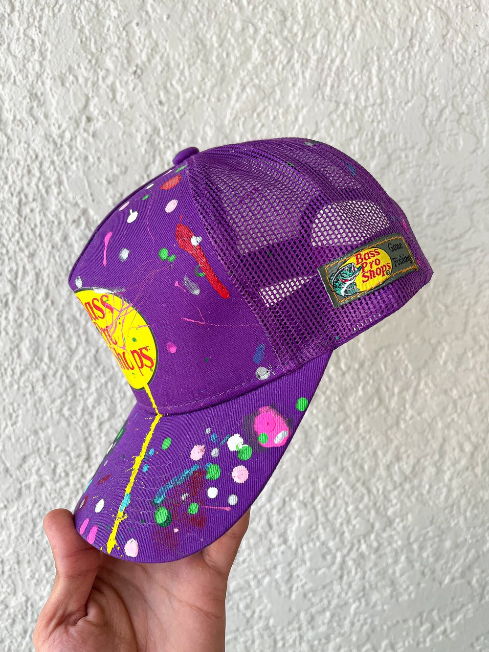 SPLATTERED SIGNATURE PRO HAT (GRAPE)