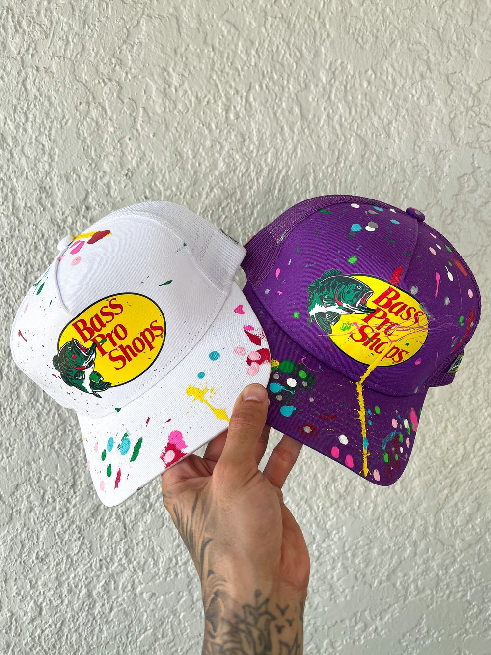 SPLATTERED SIGNATURE PRO HAT (GRAPE)