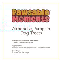 Image 2 of Almond & Pumpkin Dog Treats