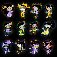 PROMSTUCK Beta Troll Acrylic Charms